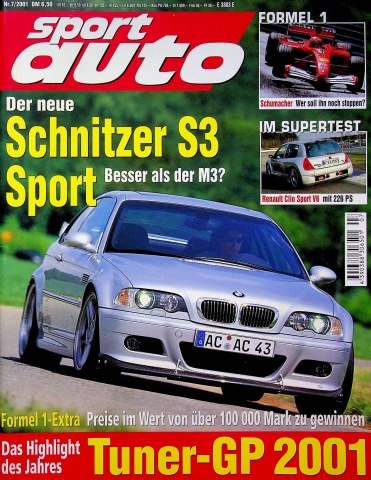 Deckblatt Sport Auto (07/2001)